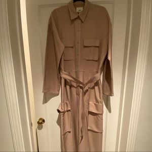 Frankie Shop Linda twill jumpsuit
